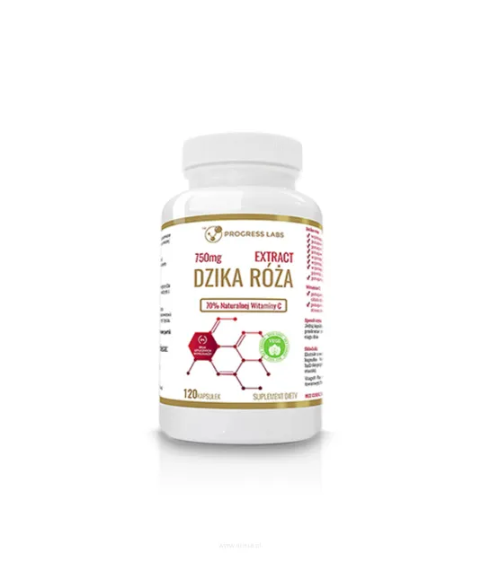 Progress Labs Dzika róża 70% | 120 kaps.