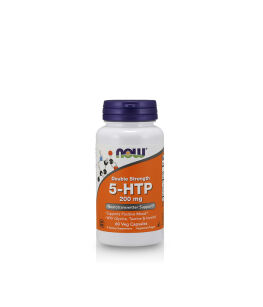 Now Foods 5-HTP Double Strength 200 mg | 60 vcaps 