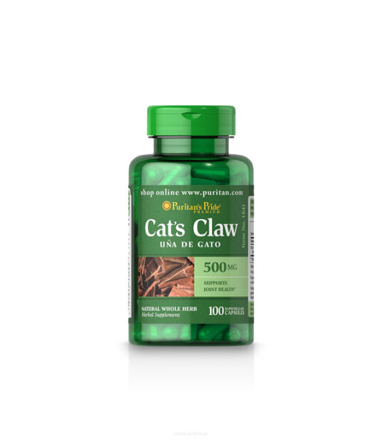 Puritan's Pride Cat's Claw 500mg | 100 kaps.