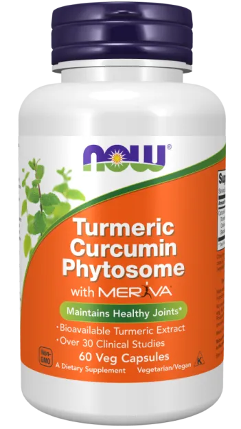 Now Foods Turmeric Curcumin Phytosome | 60 vege capsules