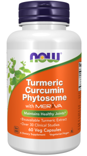Now Foods Turmeric Curcumin Phytosome | 60 vege capsules