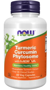 Now Foods Turmeric Curcumin Phytosome | 60 vege capsules