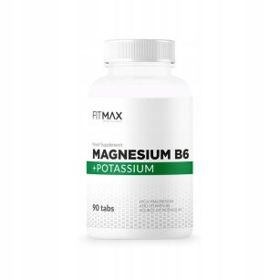 Fitmax Magnesium B6 + Potassium | 90 tabletek