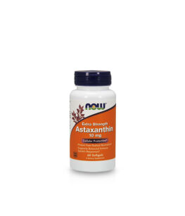 Now Foods Astaxanthin 10 mg  | 60 softgels (Astaksantyna)
