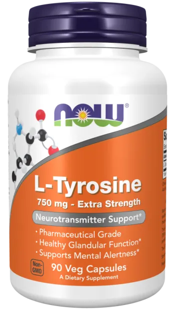Now L-Tyrosine ES 750mg | 90 vcaps