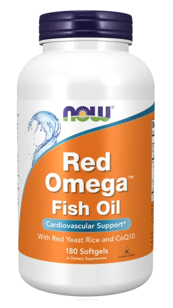 Now Foods Red Omega (Red Yeast Rice) | 180 softgels