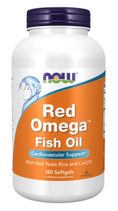 Now Foods Red Omega (Red Yeast Rice) | 180 softgels