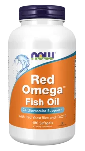 Now Foods Red Omega (Red Yeast Rice) | 180 softgels