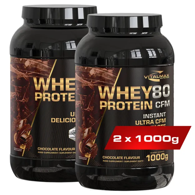 Vitalmax Whey Protein 80 | 2000g (2x1000g)