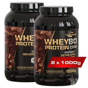 Vitalmax Whey Protein 80 | 2000g (2x1000g)
