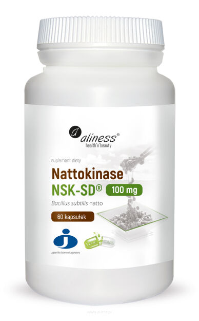 Aliness Nattokinase NSK-SD® 100mg | 60 vege kapsułek