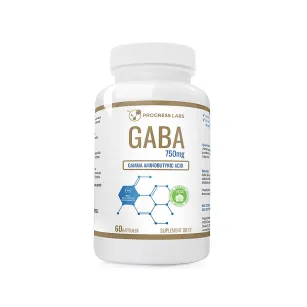 Progress Labs Gaba 750mg | 60 kapsułek