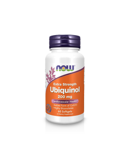 Now Foods Ubiquinol 200mg | 60 softgels