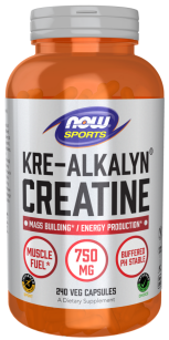 Now Kre Alkalyn Creatine 750mg | 240 kaps.