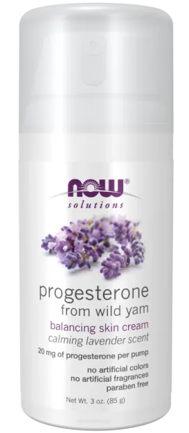 Now Foods Progesterone Cream lavender | 85g
