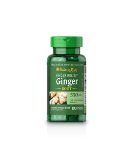 Puritan's Pride Ginger Imbir 550mg | 100 kaps.