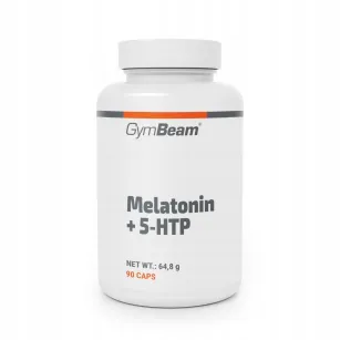 GymBeam Melatonina + 5-HTP | 90 kapsułek