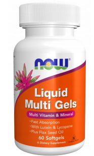 Now Foods Liquid Multi Gels | 60 softgels