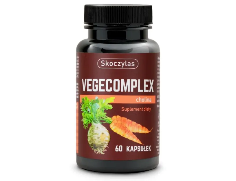 Skoczylas Vegecomplex cholina | 60 kapsułek