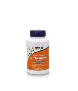 Now Foods L-Theanine with Inositol 200mg | 120 vcaps  