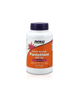 Now Foods Pantethine 600mg Double Strength | 60 softgels