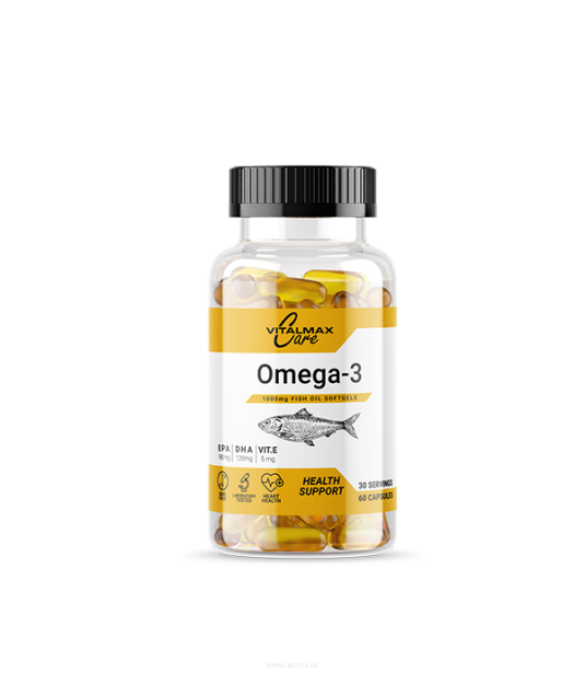 Vitalmax Care Omega 3 1000mg | 60 kapsułek