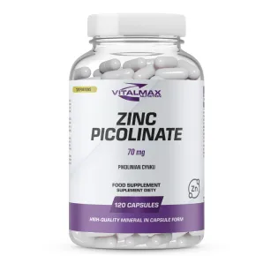 Vitalmax Zinc Picolinate 70mg | 120 kapsułek
