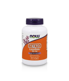 Now Foods 7-KETO® LeanGels™ 100 mg  | 120 softgels