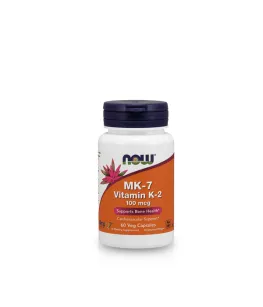 Now Foods Vitamin K2 MK7 100 mcg | 60 vcaps