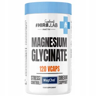 Hiro.Lab Magnesium Glycinate Glicynian magnezu | 120 vcaps