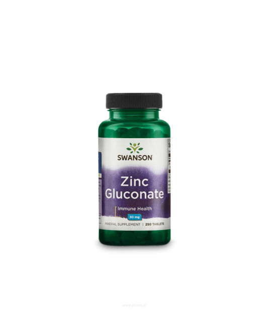 Swanson Zinc Gluconate 30mg | 250 tabl