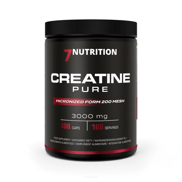 7Nutrition Creatine Pure | 300 kapsułek