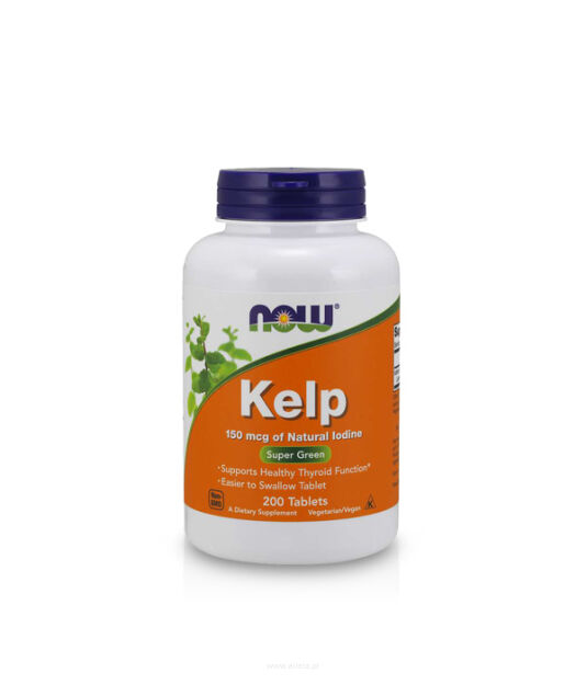 Now Foods Kelp Jod 150 mcg | 200 tabl. 