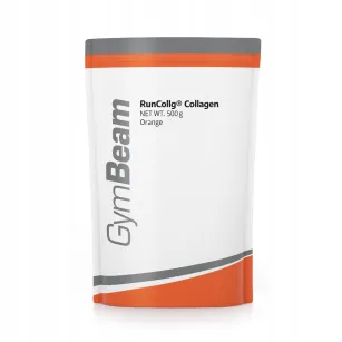 GymBeam Kolagen RunCollg z Witaminą C | 500 g pomarańcza