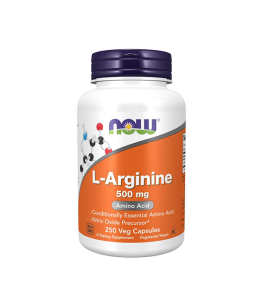Now Foods L-Arginine 500mg | 250 kaps.