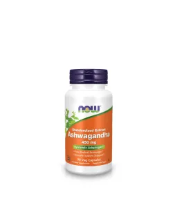 Now Foods Ashwagandha Extract 450mg | 90 Veg Capsules 