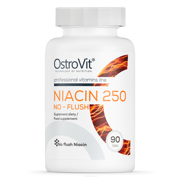 Ostrovit Niacin 250 No-Flush | 90 tabletek