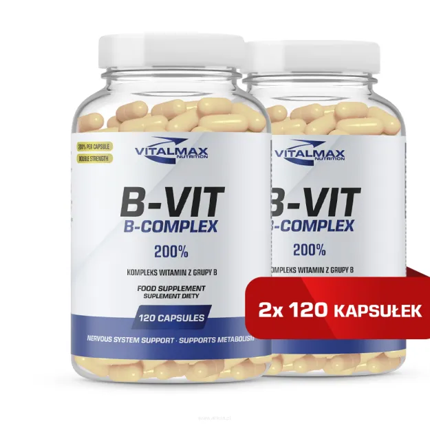 Vitalmax B-VIT B-Complex | 240 kapsułek 200% RWS