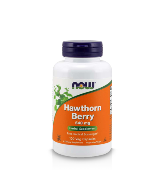 Now Foods Hawthorn Berry 540 mg | 100 vcaps.