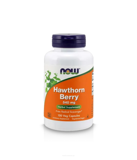 Now Foods Hawthorn Berry 540 mg | 100 vcaps.