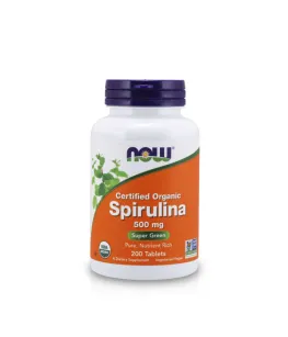 Now Foods Spirulina 500mg | 200 tabl.