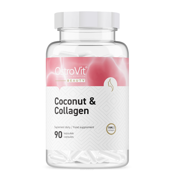 Ostrovit Collagen & MCT Oli from coconut | 90 kapsułek