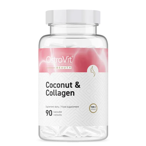 Ostrovit Collagen & MCT Oli from coconut | 90 kapsułek