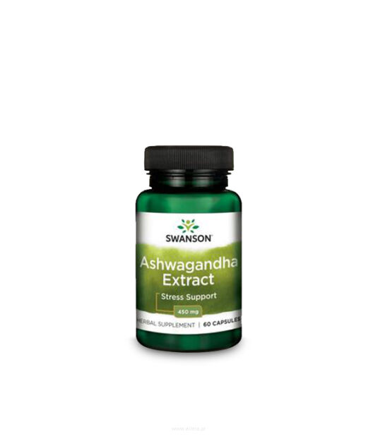 Swanson Ashwagandha Extract 450mg | 60 kaps.