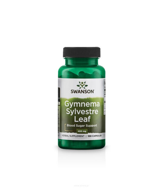 Swanson Gymnema Sylvestre Leaf 400mg | 100 kaps.