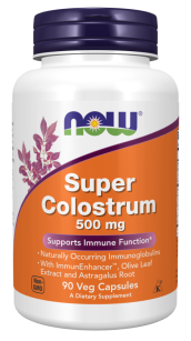 Now Foods Colostrum Super 500mg | 90 kapsułek