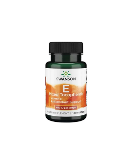 Swanson Vitamin E Mixed Tocopherols 400IU | 100 softgels