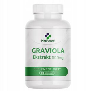 MedFuture Graviola ekstrakt 500mg | 60 kapsułek