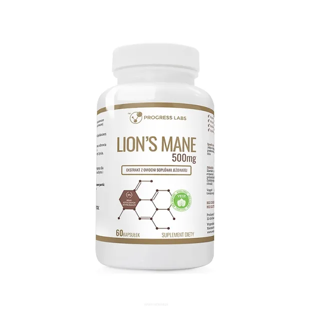 Progress Labs Lion's Mane | 60 kaps. 