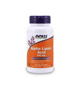 Now Foods ALA Alpha Lipoic Acid 100mg | 60 vcaps